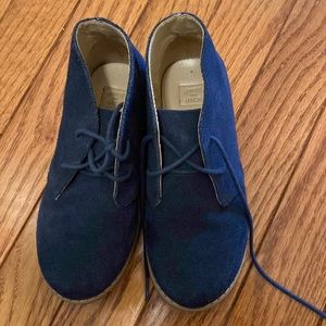 Blue dress shoes boys